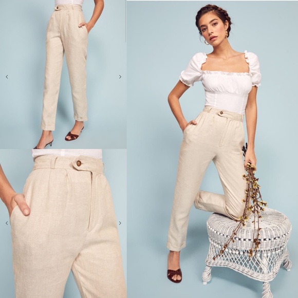 reformation tanner pant